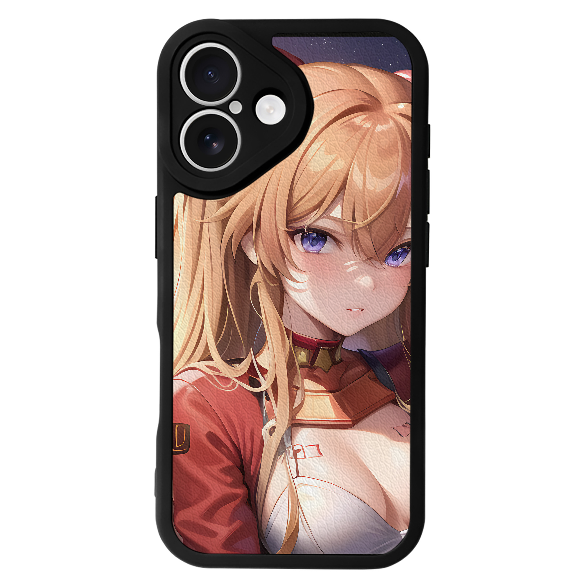 （画像用） EVA 新世紀エヴァンゲリオン 【iPhone 16シリーズ対応】シリコンスマホケース（レザー調） 材質：シリコン